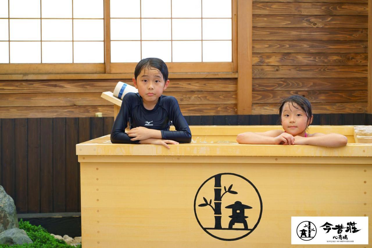 Konjakuso Osaka Shinsaibashi "Tarukaisen" Rooftop Spa Eksteriør billede