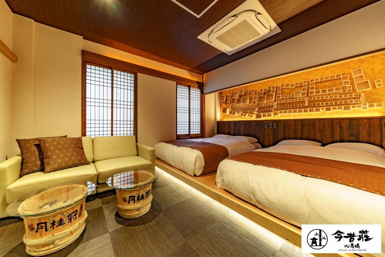Konjakuso Osaka Shinsaibashi "Tarukaisen" Rooftop Spa Eksteriør billede